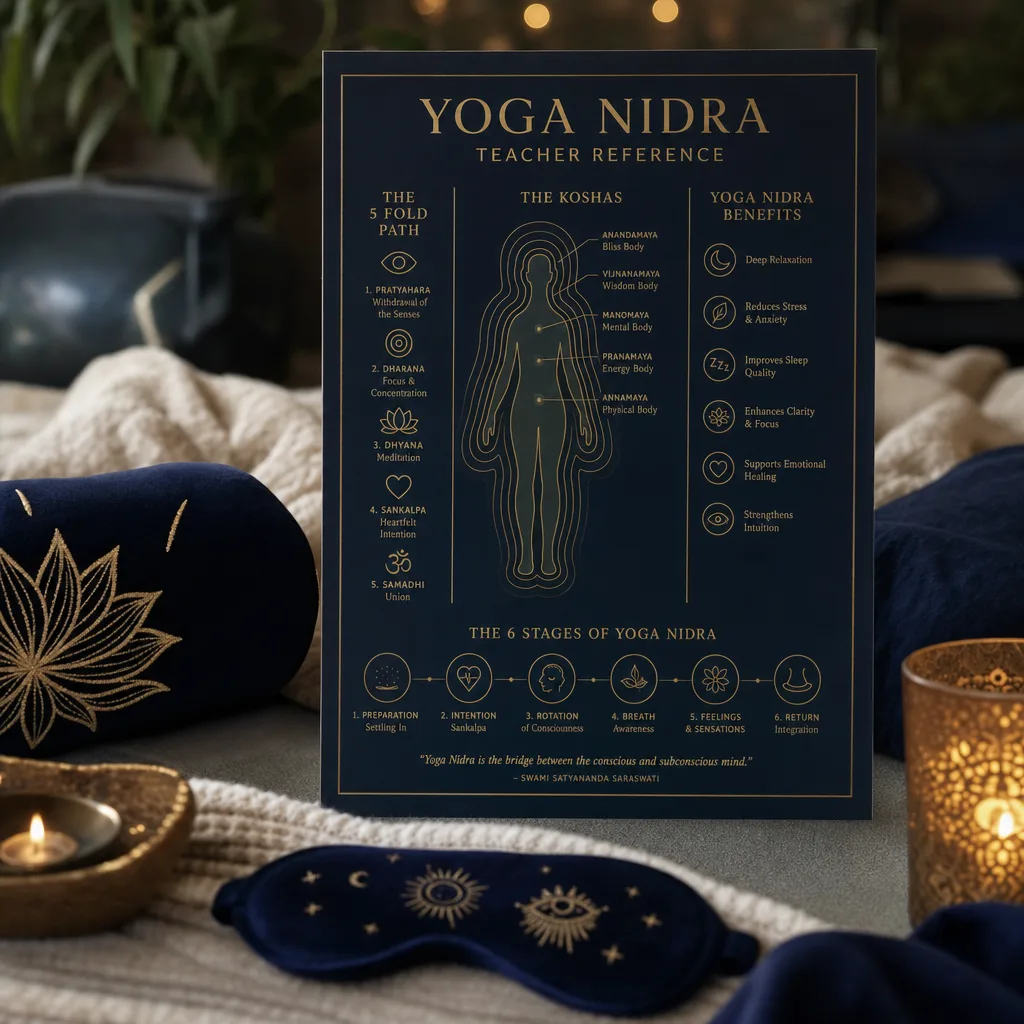 Yoga Nidra Teacher reference guides