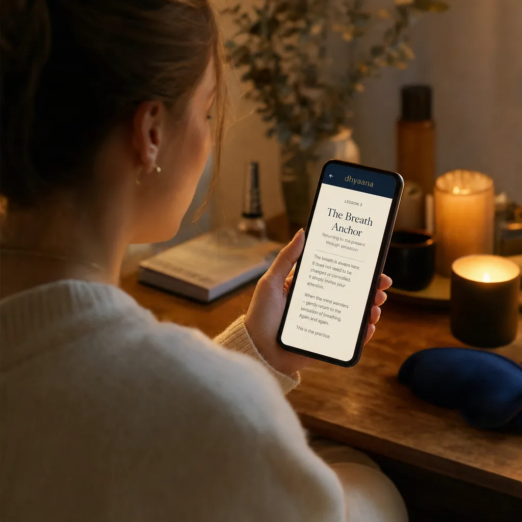 Read the lessons on your phone